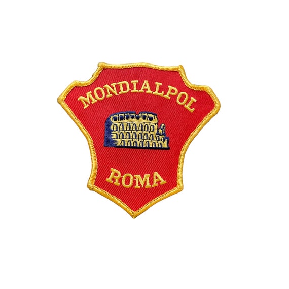 Mondialpol Roma vintage patch sew on/iron on - image 1