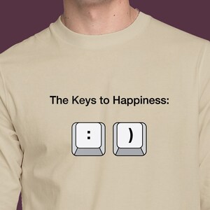 Cool Fun Mechanical Keyboard Art Gift Unisex Classic Long Sleeve T-Shirt