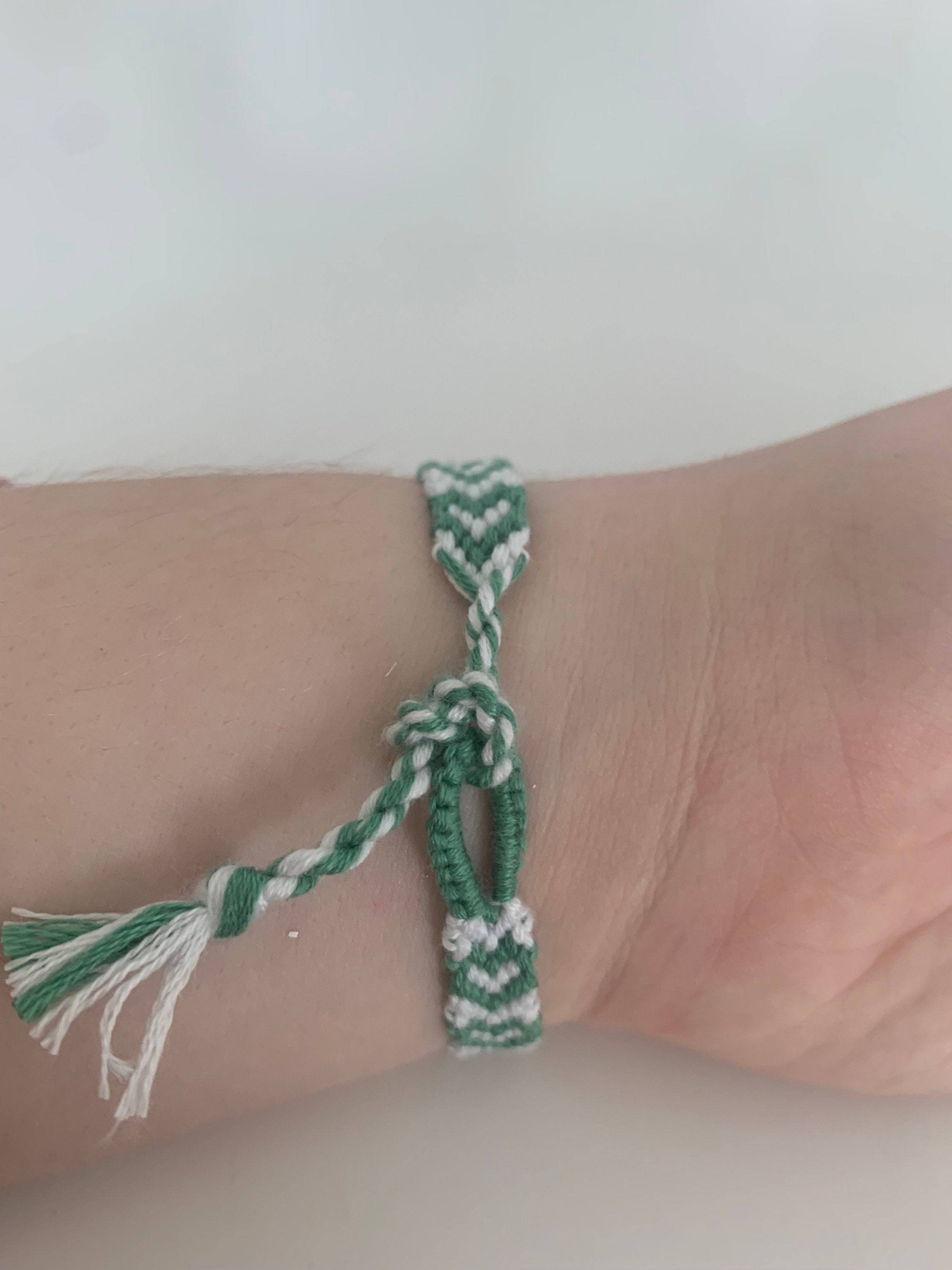 Heart Friendship Bracelets Adjustable Handmade Preppy Etsy
