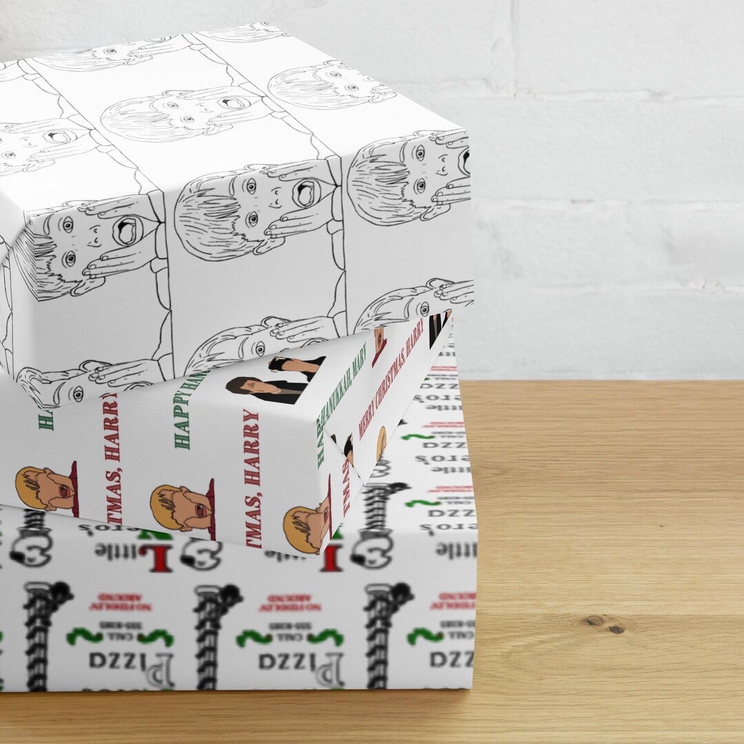 Home Alone Wrapping Paper Set – 3 Unique Designs - Etsy
