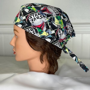 Star Wars Mandalorian | Scrub Cap | Surgical Hat | Unisex | Doctor and Nurse Gifts