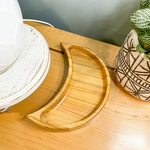 Moon Bowl / Wood Moon Bowl  / Wooden Bowl