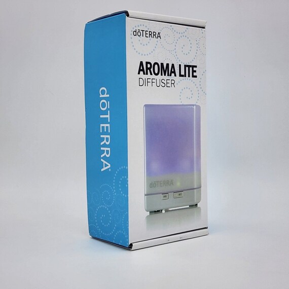 Doterra Aroma Lite Diffuser for Essential Oil White Purple Etsy