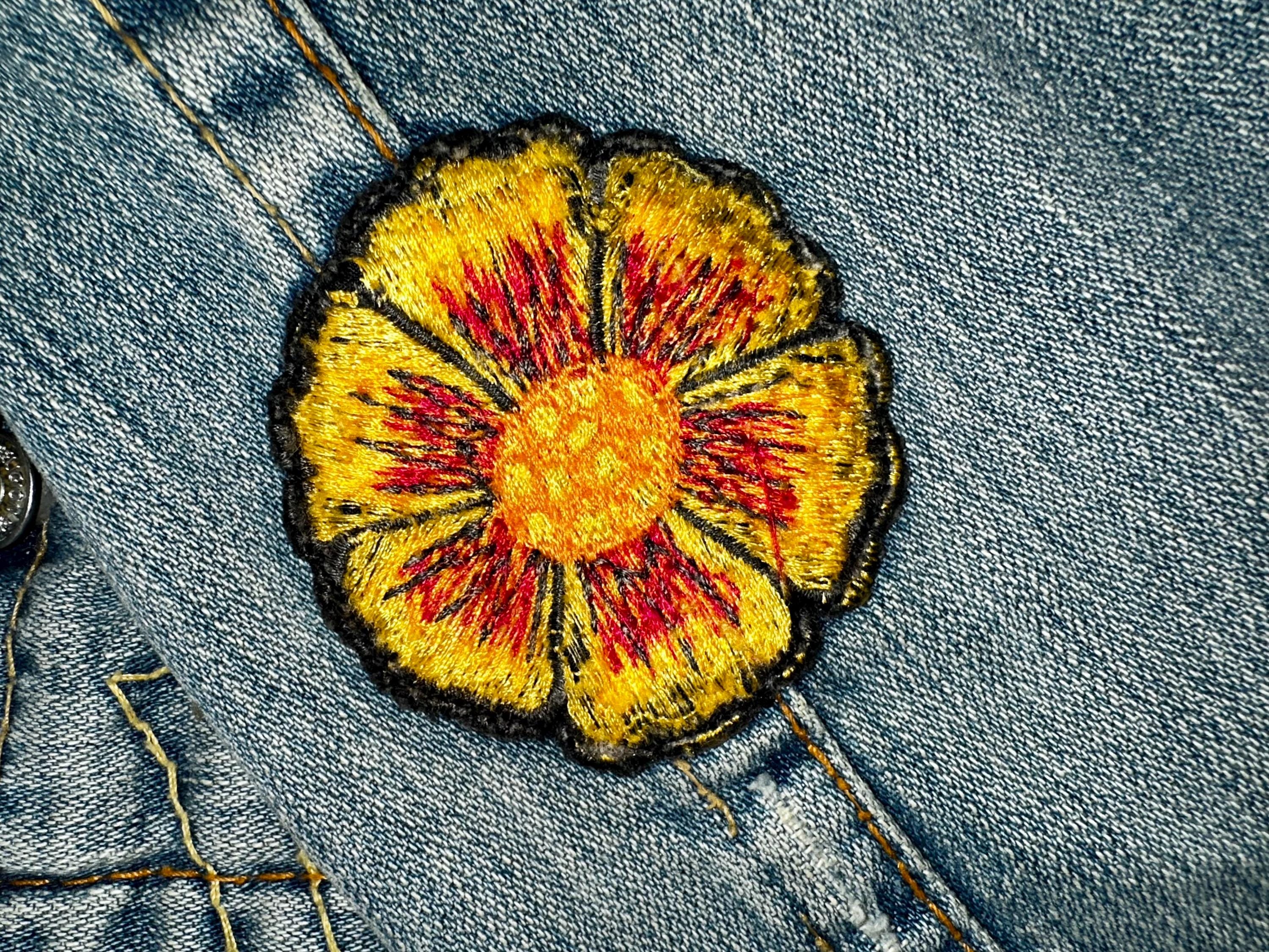Vintage 00's True Religion Patchwork Denim Jacket Size L - Etsy