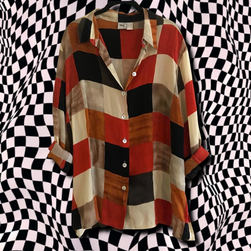 90s Color Block - Etsy