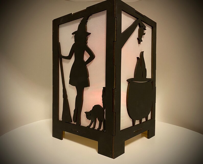 Halloween Light Box Digital File Only SVG and DXF Etsy