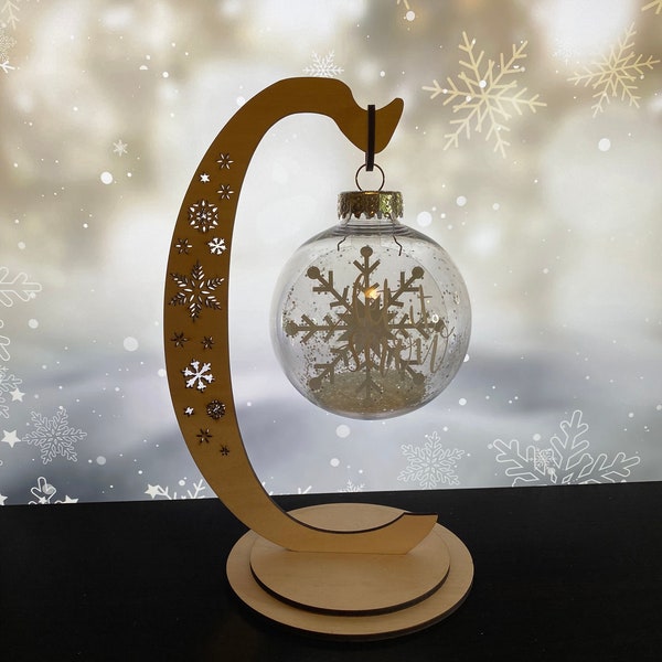 Weihnachtskugel Mit Stander