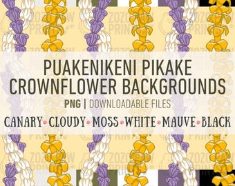 Puakenikeni Pikake Crownflower Backgrounds | PNG | Flowers Floral Hawaii Tropical
