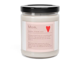 Mother's Day Scented Soy Candle, 9oz