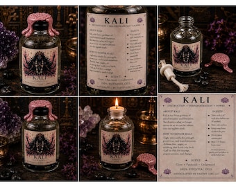 Kali Göttin Öl-Kerze