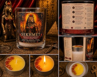 Sehkmet Tea Light Candle Set