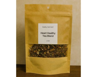 Earthy Girl LLC Heart Healthy Tea Blend 2 oz Cardiovascular Wellness