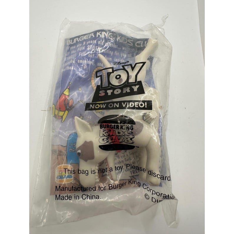 Burger King Kids Club Toy Story Collectible Figure Sealed Bag image 2