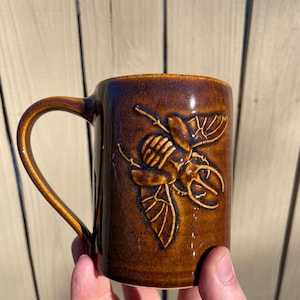 Rhinoceros Beetle Mug - 16 Oz
