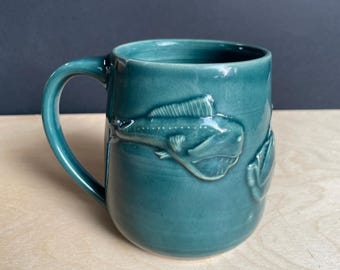 Taza Deep Depths Blue - Criatura marina