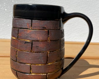 Black Brick Mug