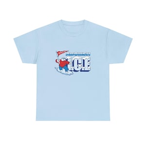 Abolish ICE Shirt, ICE Protest Tee, Anti ICE Shirts Light Blue