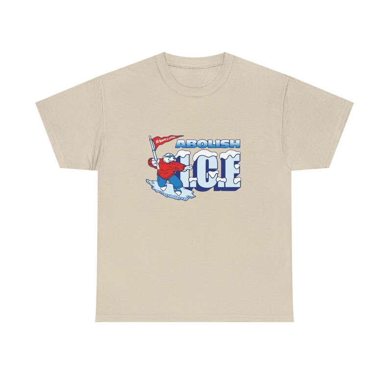 Abolish ICE Shirt, ICE Protest Tee, Anti ICE Shirts Sand