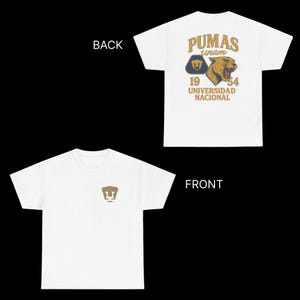 Vintage Pumas UNAM Graphic Shirt, 100% Cotton