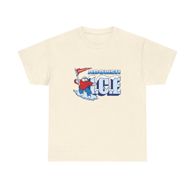 Abolish ICE Shirt, ICE Protest Tee, Anti ICE Shirts Natural