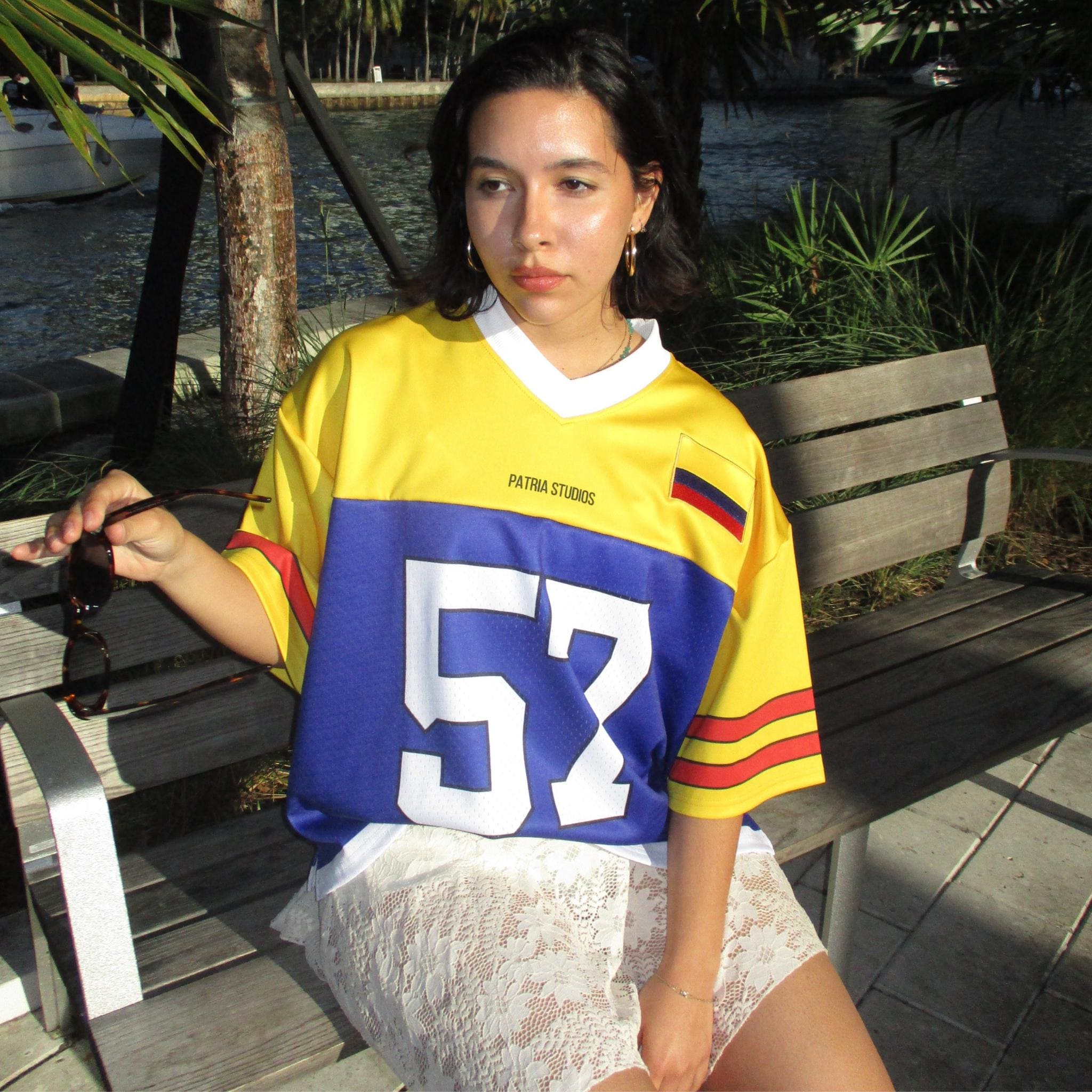 Embroidered Colombia 57 Jersey, Oversized Boxy Fit - Etsy