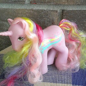 G1マイリトルポニー♡レインボーカール 楽天市場】レア！ビンテージ☆G1☆80's☆My Little Pony