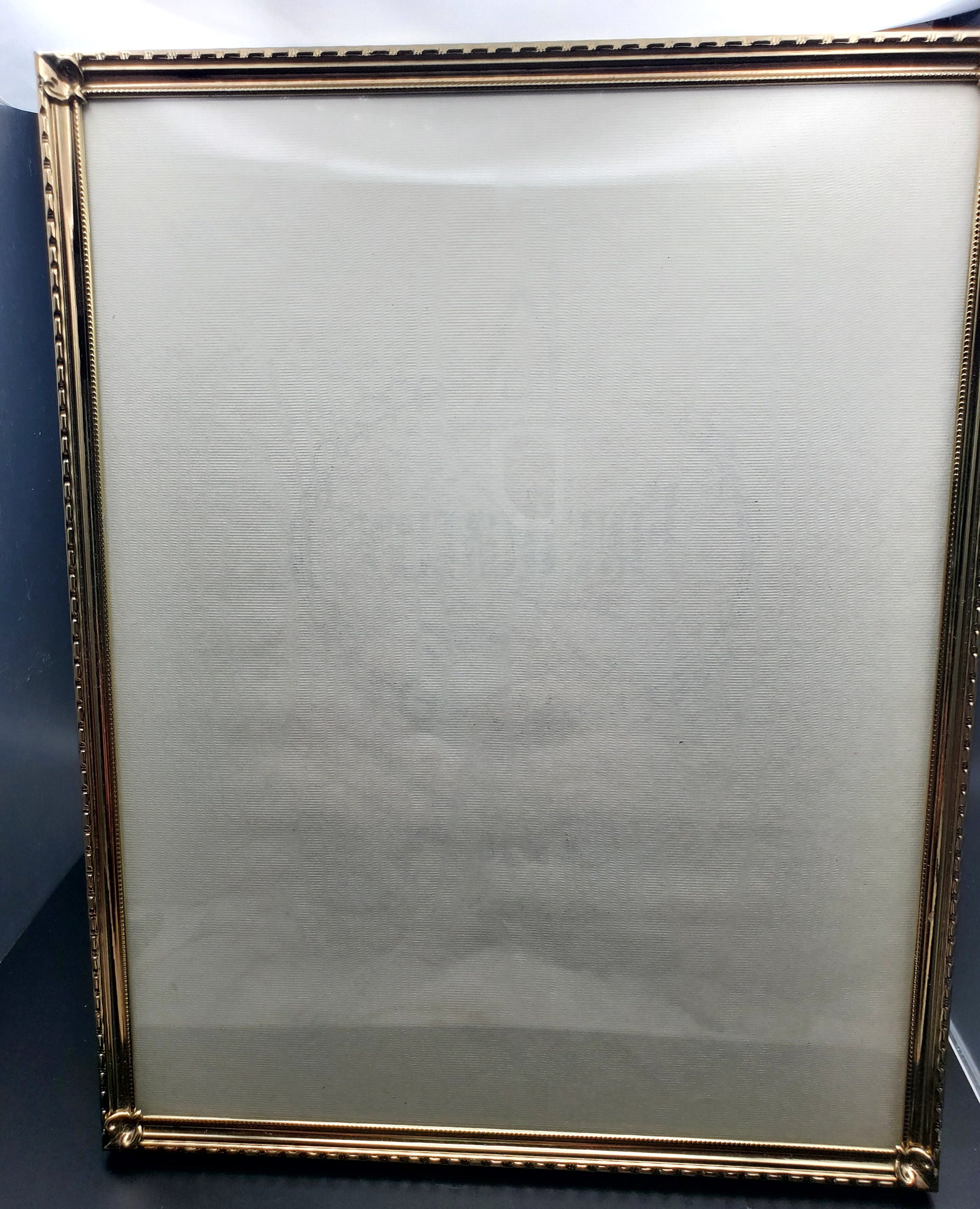 Vintage MCM Gold Metal Picture Frame 8 X 10 - Etsy