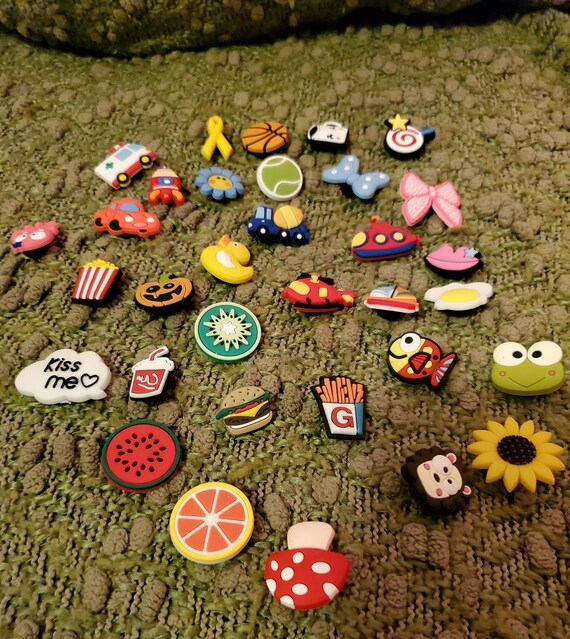 Assortment Of Croc Badges Charms Crocs Gem