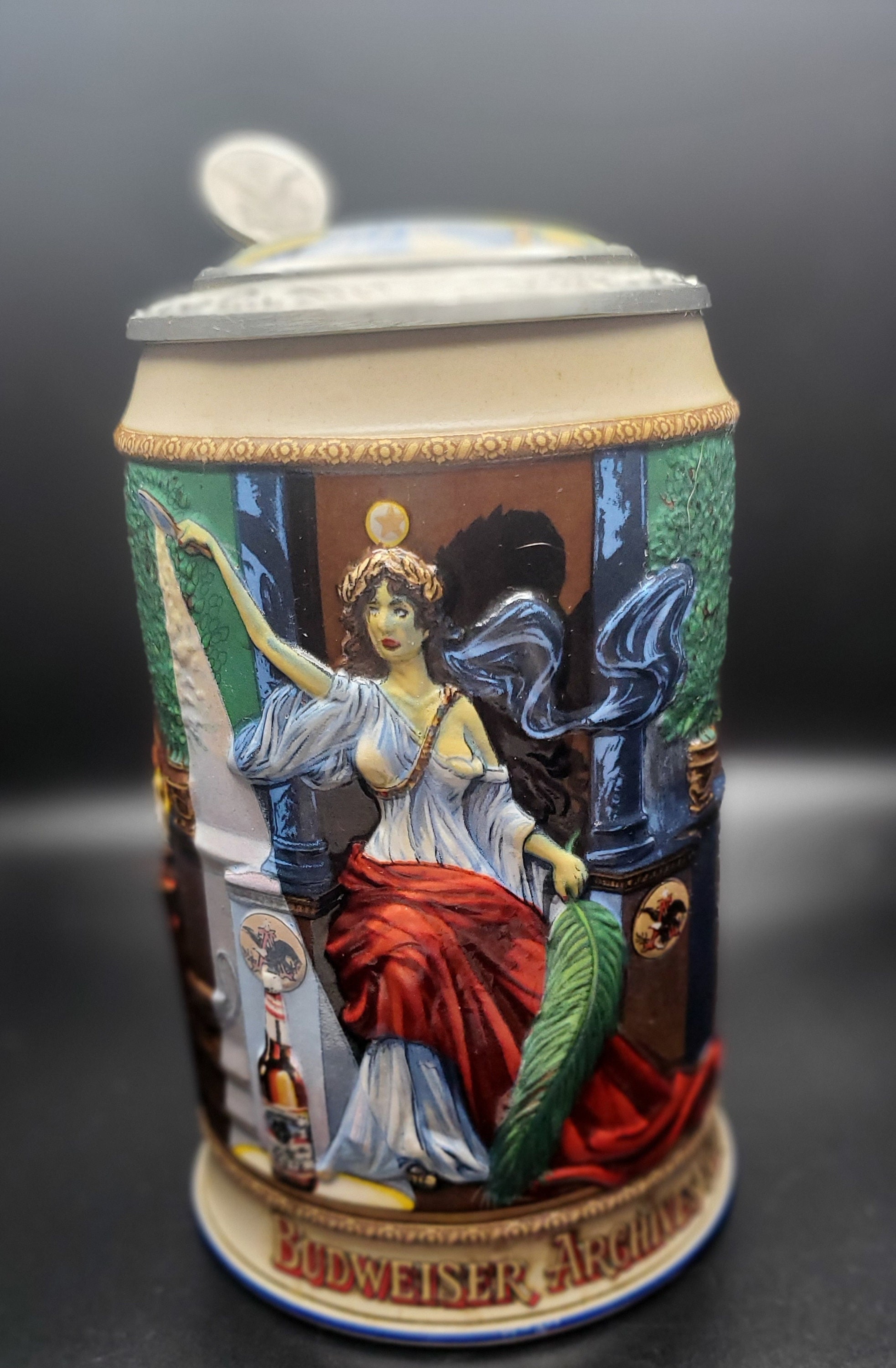 Vintage Budweiser Mirror - Etsy