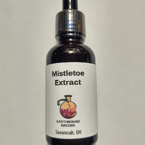 Mistelextrakt-Tropfen - 1 Unze ganz natürlich - Glutenfrei