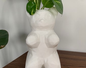 Low Poly Gummy Bear Planter