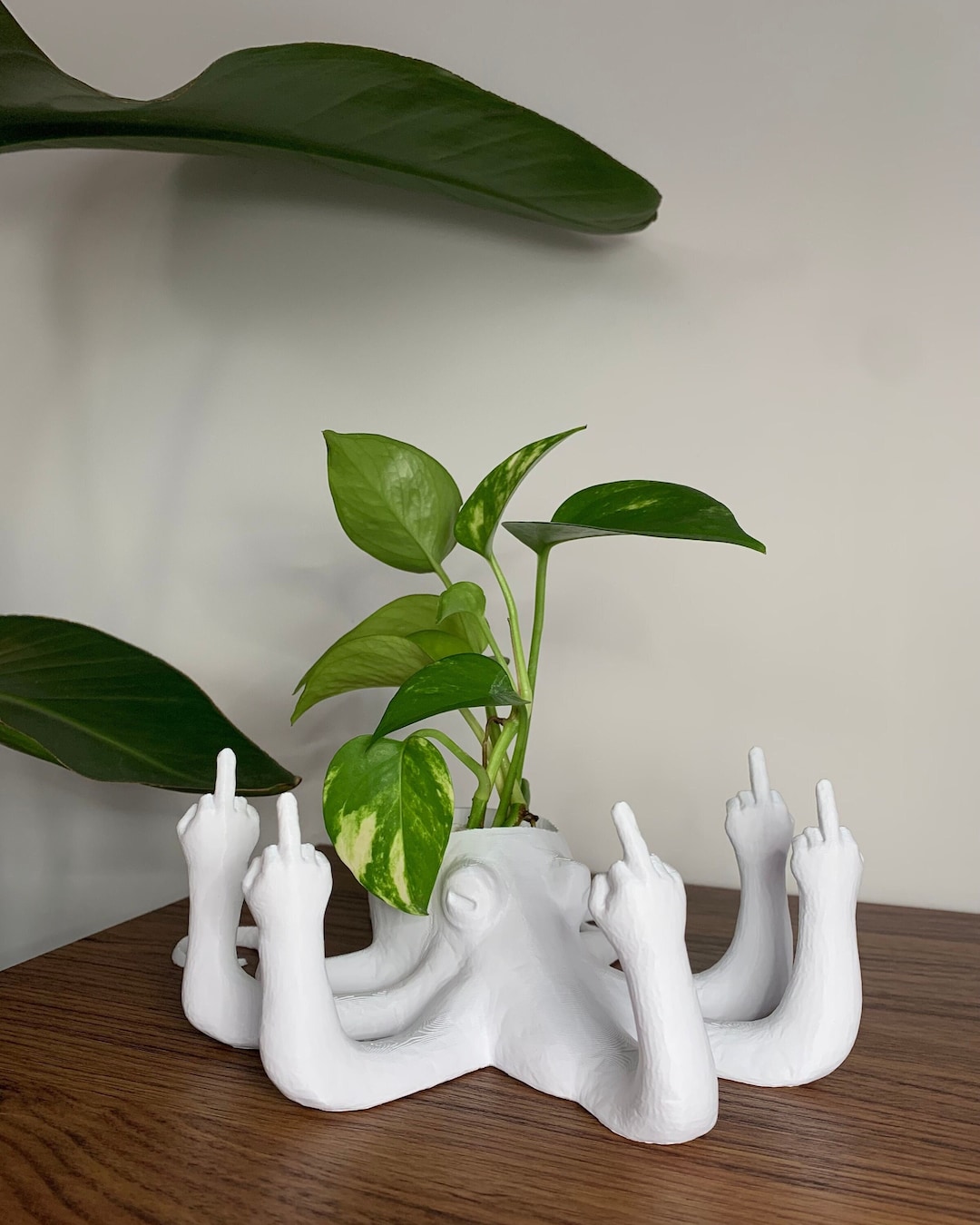 fotus フェトウス FOTUS 白黒 ホルターネック サイズS Fucktopus Planter: 3D Printed Octopus Plant Pot - Etsy