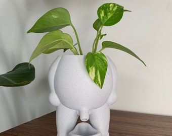 Peeing Man Planter