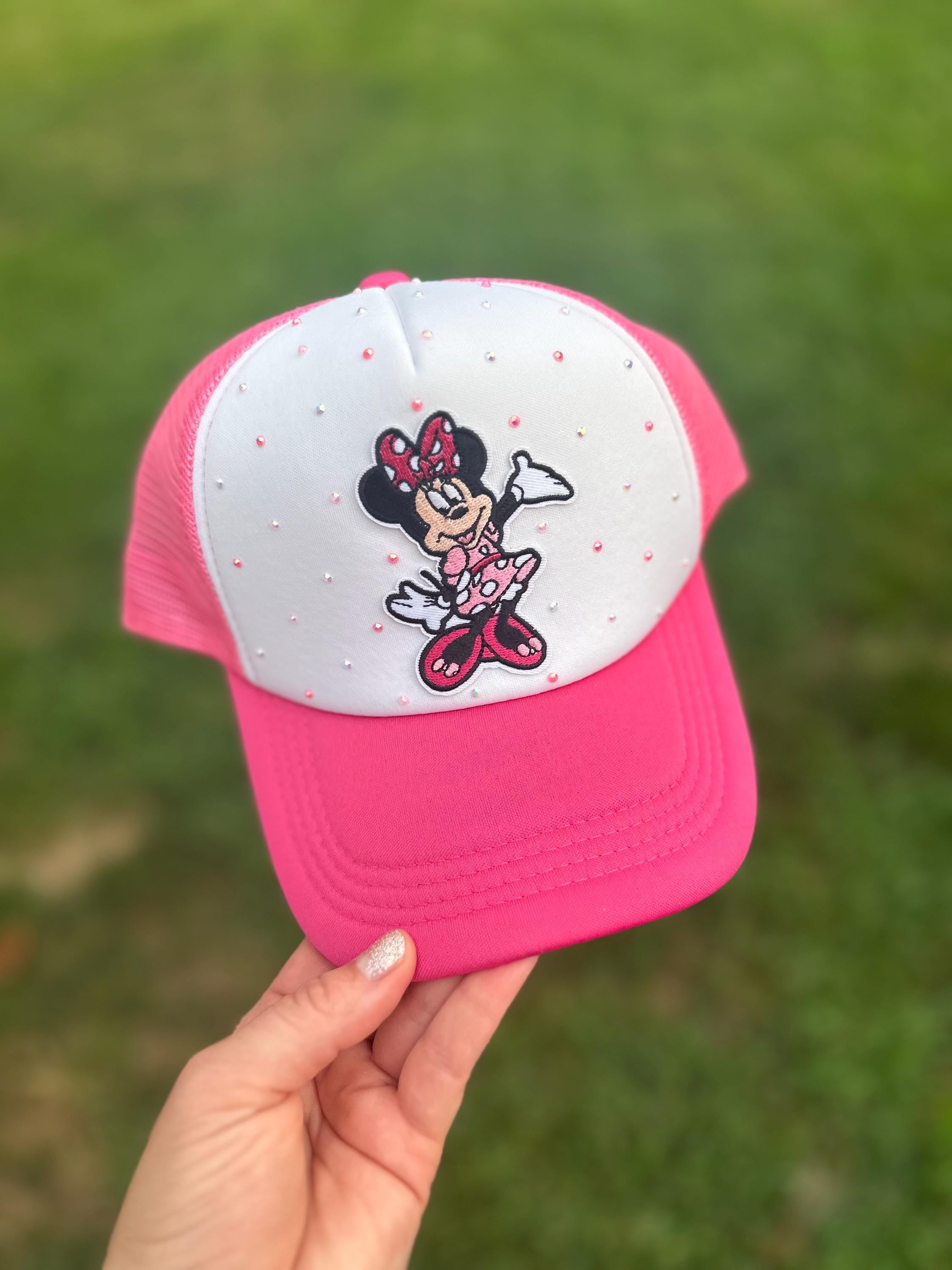 Minnie Mouse Inspired Sparkle Trucker Hat - Etsy display picture 2