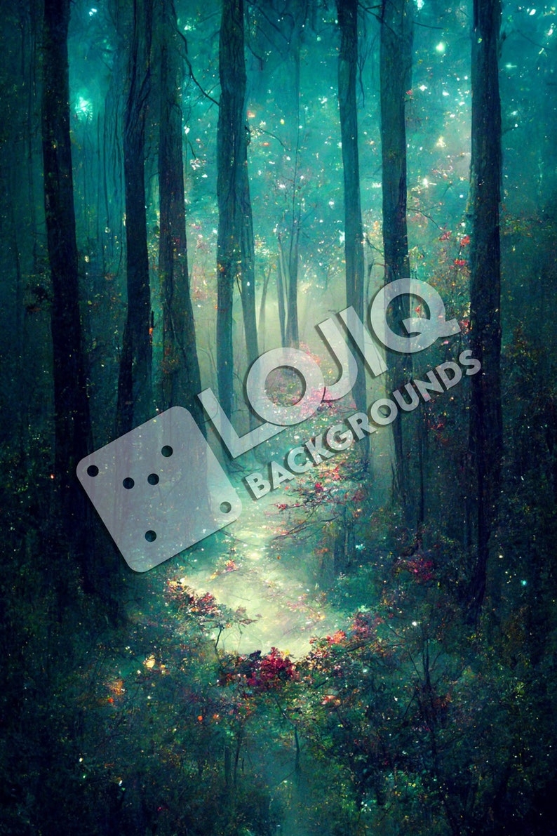 Magical Forest iPhone & iPad Wallpapers | 8 Wallpaper Set | Surreal