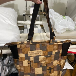 Handmade Diaper bag / Purse | Embroidery Zipper Diaper Handbag | Stylish Diaper bag | Mummy Shoulder Bag | Embroidered Quilted Baby Bag!