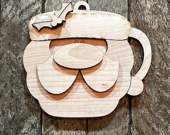 Santa Mug Ornament DIY