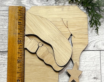 Primitive Short Santa Cut Out