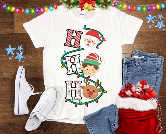 Christmas Elf, DTF Transfer Film to T-shirt, Heat Iron on Transfer, Ready to Press, DTF transfer T shirt Heat Machine