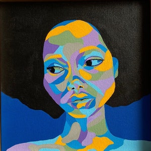 Original Artwork Print - “Gonna Be A While” Acrylic Painting, Digital Wall Art Print