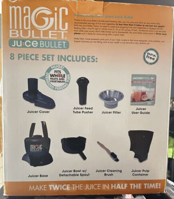 Magic Bullet Juice Bullet Blender Juicer, Meal Maker, Mixer BE-110