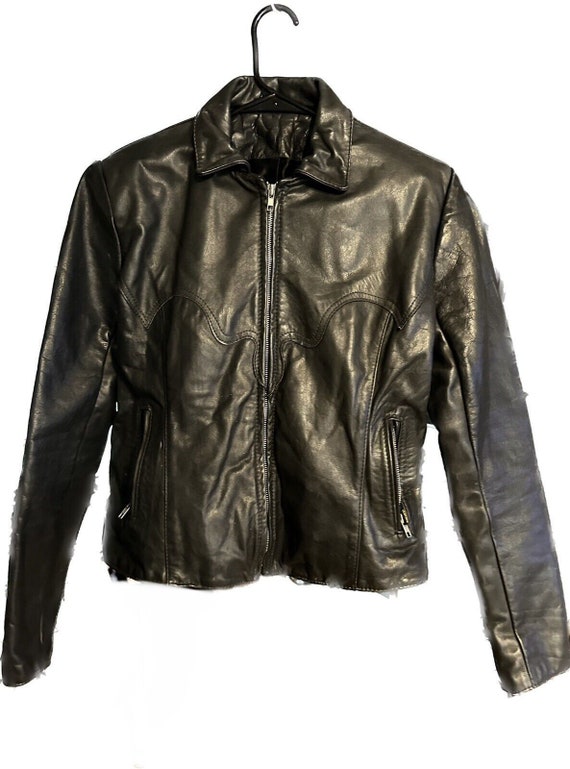 VTG Gypsy Leather: Biker Motorcycle Jacket Womens 