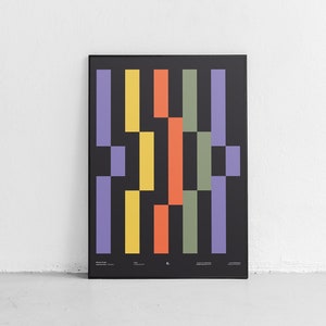 Broken Order - Geometric Wall Art - Poster Print