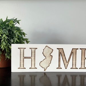 New Jersey Home Sign