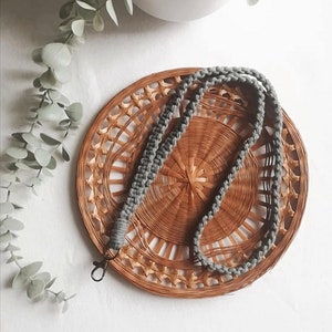Macrame Cord | Keychain | ID Badge | Boho Accessory