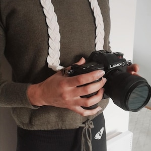Macrame Camera Strap | Camera Shoulder Strap | Boho Accessory