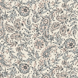 INDIA INK IMPRESSION fabric by the half yard, Kismet Collection by Sharon Holland for Art Gallery Fabrics