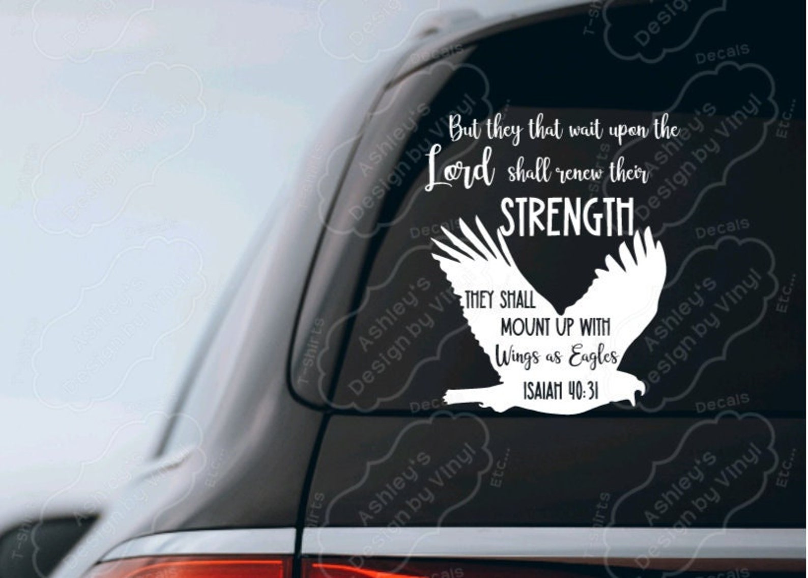 Bible Verse Car Decals Etsy