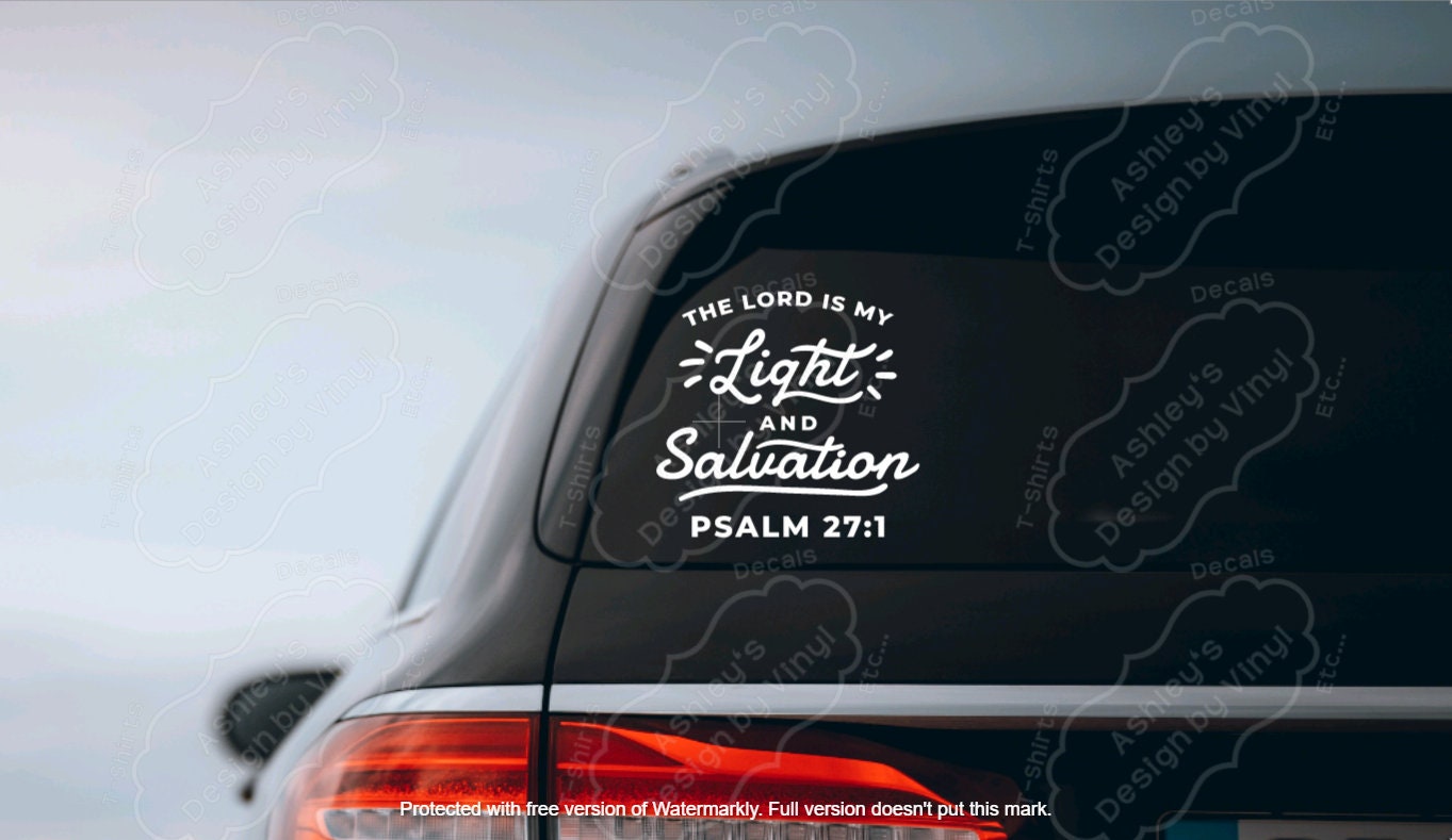 Bible Verse Car Decals Etsy