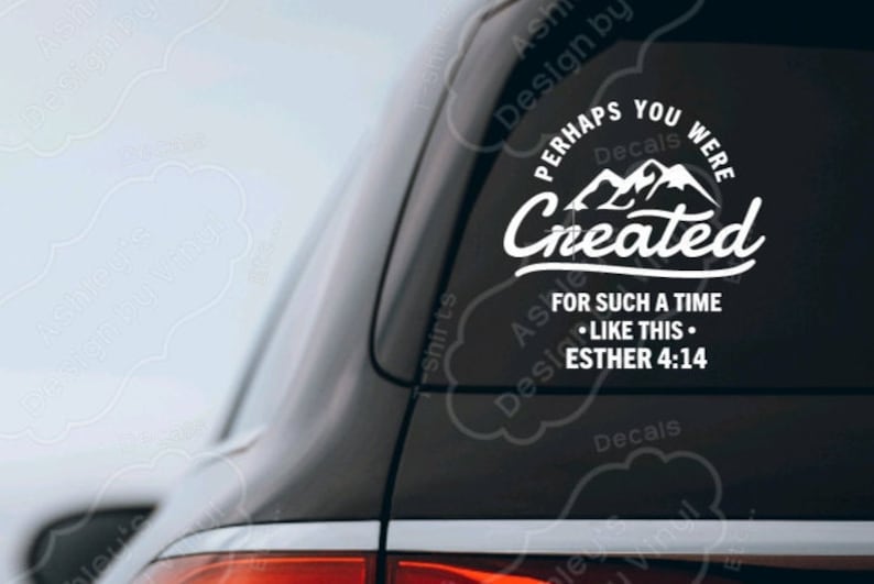 Bible Verse Car Decals Etsy